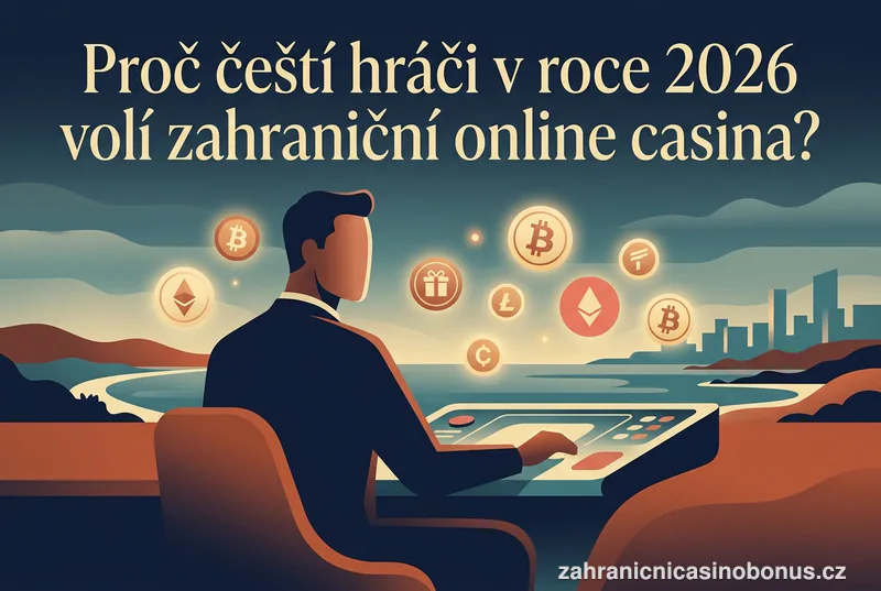 Proč čeští hráči v roce 2026 volí zahraniční online casina?