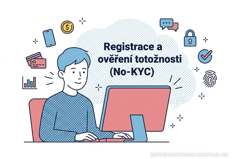 Registrace a ověření totožnosti (No-KYC)